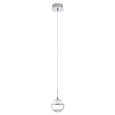 Eglo Lighting Indoor Pendants Montefio 1 Chrome LED Pendant Light or 3Lt Lights-For-You 93708